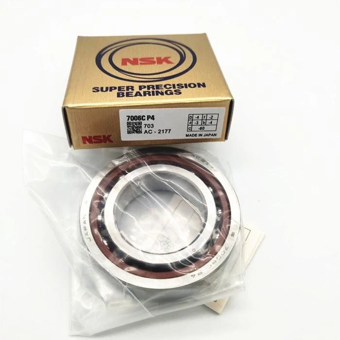 NSK 60TAC120B CNC Spindle Bearings 60*120*20mm