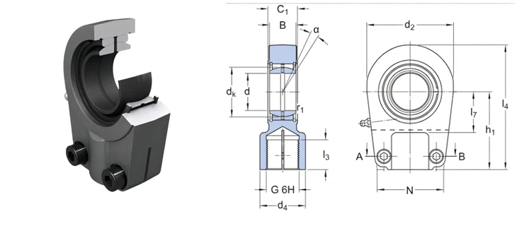 SKF SIR ES 90 Rod End